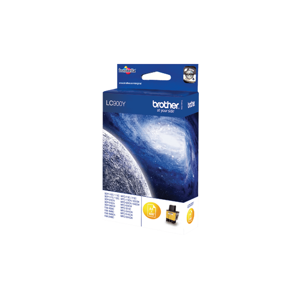 Genuine Brother LC900Y Ink Cartridge – Yellow 2